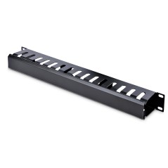 StarTech.com 1U Covered Cable Finger Duct - Organize & Protect Your Cables Efficiently!